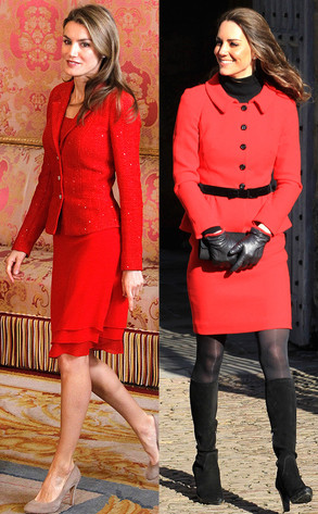 Kate Middleton y Letizia Ortiz Kate Middleton y Letizia Ortiz